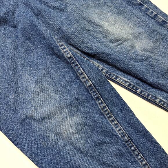 Vintage Jeans Girls Size 8 Medium Wash High Waisted 80s Tapered - Picture 3 of 8